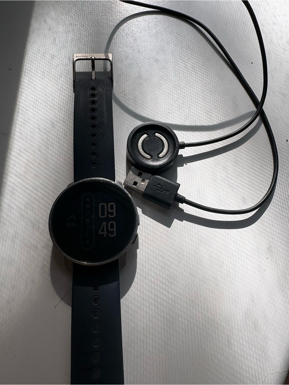 Suunto 9 Peak GPS Watch with USB Magnetic Charger